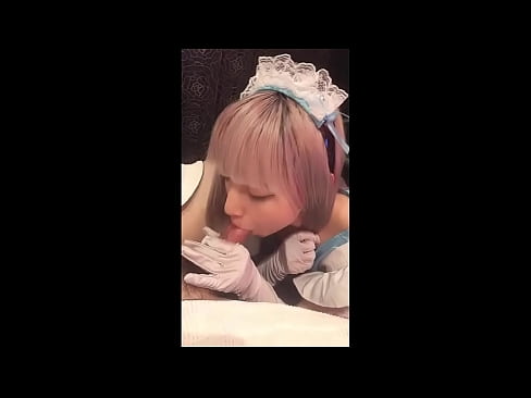 ❤️ Японски идол [mayuka], костюм на френска прислужница, част 1, свирка и дрънкане с лосион ❤️ Секс видео в bg.pornplaybb.ru